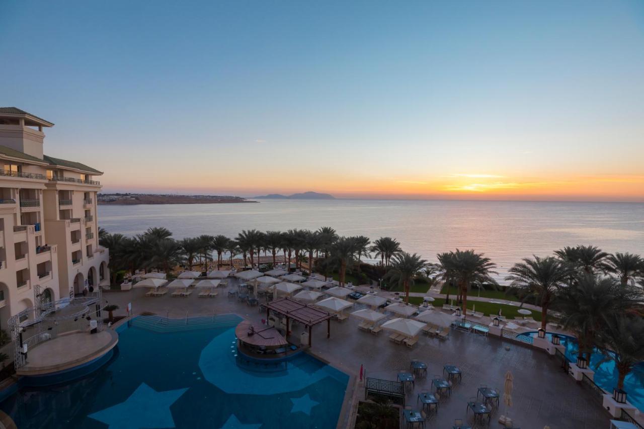 สเตลลา ดี มาเร บีช โฮเทล แอนด์ สปา Hotel ชาร์มเอลชีค ภายนอก รูปภาพ Sunset at the Hilton Sharm El Sheikh